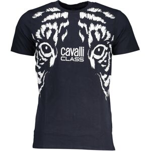 Pánske Tričko Cavalli Class S Krátkym Rukávom Modrá Xl Pánske Tričko Cavalli Class S Krátkym Rukávom Modrá Xl