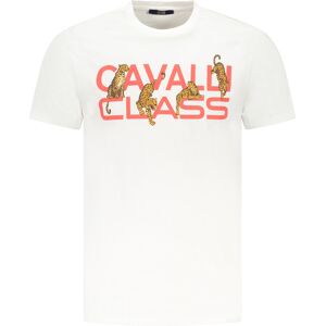 Cavalli Class Pánske Tričko S Krátkym Rukávom Biela Xxl Cavalli Class Pánske Tričko S Krátkym Rukávom Biela Xxl