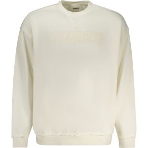 Biela Mikina Guess Jeans Krémová S Biela Mikina Guess Jeans Krémová S