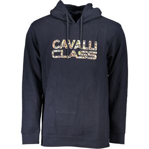 Pánska Mikina Cavalli Class Bez Zipsu Modrá S Pánska Mikina Cavalli Class Bez Zipsu Modrá S