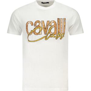 Cavalli Class Pánske Tričko S Krátkym Rukávom Biela Xxl Cavalli Class Pánske Tričko S Krátkym Rukávom Biela Xxl