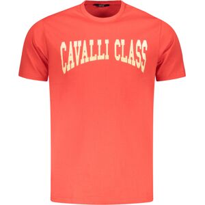 Cavalli Class Pánske Tričko S Krátkym Rukávom Červená Xxl Cavalli Class Pánske Tričko S Krátkym Rukávom Červená Xxl