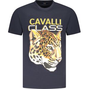 Cavalli Class Pánske Tričko S Krátkym Rukávom Modrá L Cavalli Class Pánske Tričko S Krátkym Rukávom Modrá L