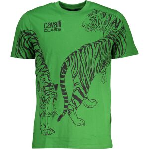 Zelené Pánske Tričko Cavalli Class Čierna Xl Zelené Pánske Tričko Cavalli Class Čierna Xl