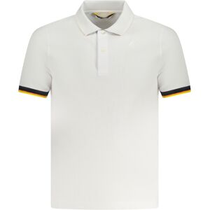 Biele Pánske Polo Tričko K-Way Biela M Biele Pánske Polo Tričko K-Way Biela M
