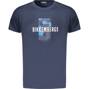 Bikkembergs Pánske Tričko S Krátkym Rukávom Modrá Xxl Bikkembergs Pánske Tričko S Krátkym Rukávom Modrá Xxl