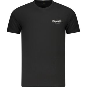 Cavalli Class Pánske Tričko S Krátkym Rukávom Čierna Xxl Cavalli Class Pánske Tričko S Krátkym Rukávom Čierna Xxl