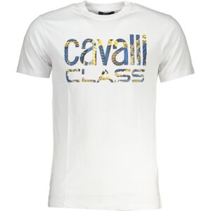 Pánske Tričko Cavalli Class S Krátkym Rukávom Biela Xl Pánske Tričko Cavalli Class S Krátkym Rukávom Biela Xl
