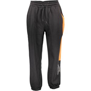 Tepláky Pre Mužov Calvin Klein Jeans - Čierna, Oranžová Čierna Xl Tepláky Pre Mužov Calvin Klein Jeans - Čierna, Oranžová Čierna Xl