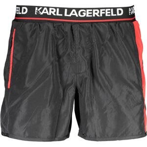 KARL LAGERFELD BEACHWEAR Karl Lagerfeld Pánske Kúpacie Kraťasy Čierna M KARL LAGERFELD BEACHWEAR Karl Lagerfeld Pánske Kúpacie Kraťasy Čierna M
