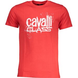 Cavalli Class Pánske Tričko S Krátkym Rukávom Červené Biela Xxl Cavalli Class Pánske Tričko S Krátkym Rukávom Červené Biela Xxl