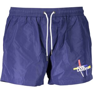 KARL LAGERFELD BEACHWEAR Kúpacie Kraťasy Karl Lagerfeld Modré Modrá S KARL LAGERFELD BEACHWEAR Kúpacie Kraťasy Karl Lagerfeld Modré Modrá S