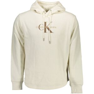 Biela Pánska Mikina Calvin Klein Krémová Xl Biela Pánska Mikina Calvin Klein Krémová Xl