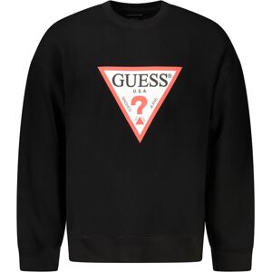 GUESS JEANS Čierna Pánska Mikina Guess Čierna M GUESS JEANS Čierna Pánska Mikina Guess Čierna M
