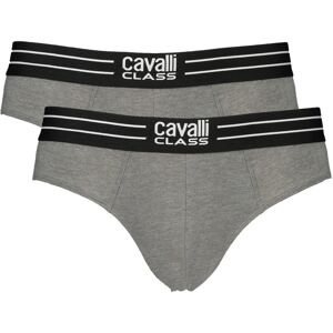 Cavalli Class Pánske Slipy Sivé Čierna Xxl Cavalli Class Pánske Slipy Sivé Čierna Xxl