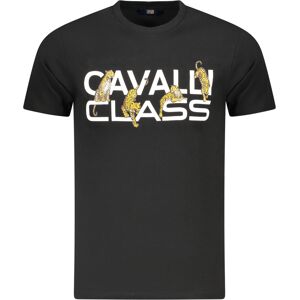 Cavalli Class Pánske Tričko S Krátkym Rukávom Čierna Xxl Cavalli Class Pánske Tričko S Krátkym Rukávom Čierna Xxl