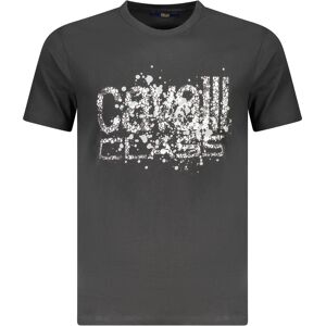 Čierne Tričko Cavalli Class S Krátkym Rukávom Čierna M Čierne Tričko Cavalli Class S Krátkym Rukávom Čierna M