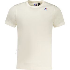 K-Way Men'S Short-Sleeve T-Shirt White Krémová Xxl K-Way Men'S Short-Sleeve T-Shirt White Krémová Xxl
