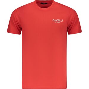Cavalli Class Pánske Tričko S Krátkym Rukávom Červená Xxl Cavalli Class Pánske Tričko S Krátkym Rukávom Červená Xxl