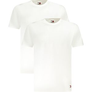 Pánske Tričká Tommy Hilfiger, Biele Biela S Pánske Tričká Tommy Hilfiger, Biele Biela S