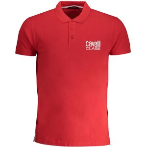 Cavalli Class Pánske Polo Tričko Červené Červená L Cavalli Class Pánske Polo Tričko Červené Červená L