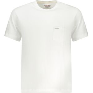 Pánske Tričko Guess Jeans S Krátkym Rukávom - Biele Biela S Pánske Tričko Guess Jeans S Krátkym Rukávom - Biele Biela S