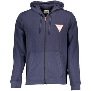 Pánska Mikina Guess Jeans Na Zips Modrá M Pánska Mikina Guess Jeans Na Zips Modrá M