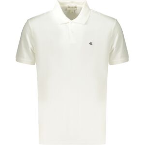 Pánske Polokošele Calvin Klein S Krátkym Rukávom, Biele Biela M Pánske Polokošele Calvin Klein S Krátkym Rukávom, Biele Biela M