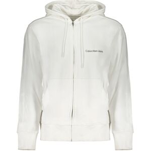 Biela Pánska Mikina Calvin Klein Na Zips Biela Xxl Biela Pánska Mikina Calvin Klein Na Zips Biela Xxl