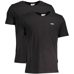 Fila Čierne Pánske Tričko S Krátkym Rukávom Čierna S Fila Čierne Pánske Tričko S Krátkym Rukávom Čierna S