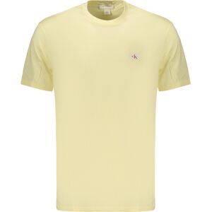 Calvin Klein Pánske Tričko S Krátkym Rukávom Žlté Žltá Xl Calvin Klein Pánske Tričko S Krátkym Rukávom Žlté Žltá Xl