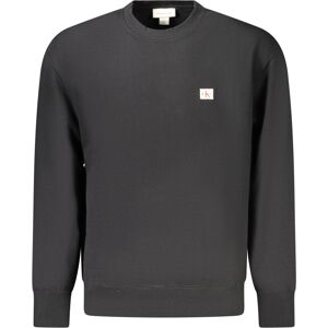 Calvin Klein Čierna Pánska Mikina Bez Kapucne Xl Calvin Klein Čierna Pánska Mikina Bez Kapucne Xl