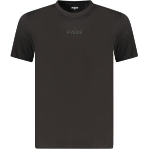 GUESS JEANS Čierne Tričko Guess S Krátkym Rukávom Xxl GUESS JEANS Čierne Tričko Guess S Krátkym Rukávom Xxl