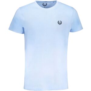 Gian Marco Venturi Men'S Short Sleeved T-Shirt Blue Svetlomodrá L Gian Marco Venturi Men'S Short Sleeved T-Shirt Blue Svetlomodrá L