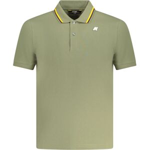 Pánske Zelené Polo Tričko K-Way Kaki M Pánske Zelené Polo Tričko K-Way Kaki M