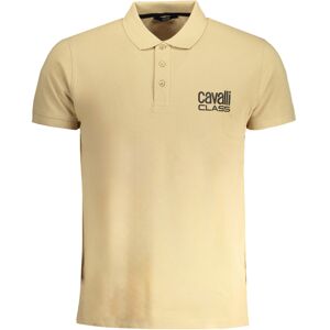 Pánske Béžové Polo Tričko Cavalli Class Krémová L Pánske Béžové Polo Tričko Cavalli Class Krémová L