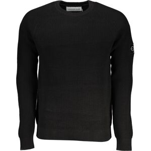Calvin Klein Men'S Regular Fit Cotton Crew Neck Long Sleeve Black Sweater Čierna Xxl Calvin Klein Men'S Regular Fit Cotton Crew Neck Long Sleeve Black Sweater Čierna Xxl
