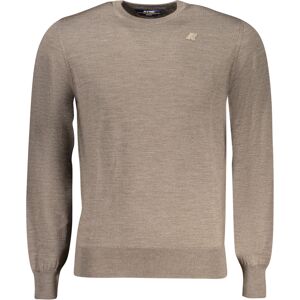 K-Way Men'S Brown Sweater Krémová S K-Way Men'S Brown Sweater Krémová S