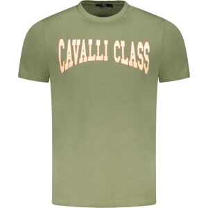 Cavalli Class Pánske Tričko S Krátkym Rukávom Kaki Xxl Cavalli Class Pánske Tričko S Krátkym Rukávom Kaki Xxl