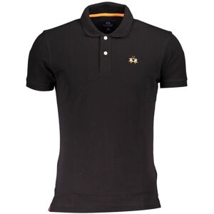 Čierne Pánske Polo Tričko La Martina Čierna L Čierne Pánske Polo Tričko La Martina Čierna L