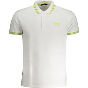 Pánske Biele Polo Tričko Cavalli Class Biela L Pánske Biele Polo Tričko Cavalli Class Biela L