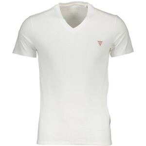 Guess Jeans Man Short Sleeve T-Shirt White Biela Xxl Guess Jeans Man Short Sleeve T-Shirt White Biela Xxl