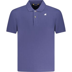 Pánske Modré Polo Tričko K-Way Modrá L Pánske Modré Polo Tričko K-Way Modrá L