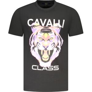 Cavalli Class Pánske Tričko S Krátkym Rukávom Čierna Xxl Cavalli Class Pánske Tričko S Krátkym Rukávom Čierna Xxl