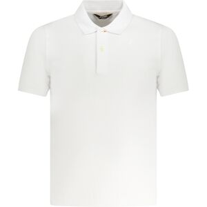 Biele Pánske Polo Tričko K-Way Biela L Biele Pánske Polo Tričko K-Way Biela L