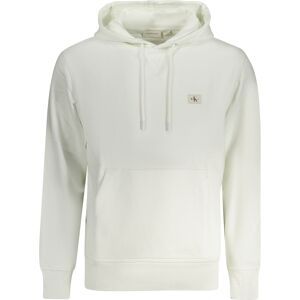 Biela Pánska Mikina Calvin Klein Krémová M Biela Pánska Mikina Calvin Klein Krémová M