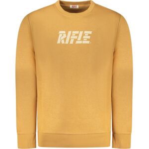 Rifle Men'S Zip-Up Sweatshirt Brown Horčicová L Rifle Men'S Zip-Up Sweatshirt Brown Horčicová L