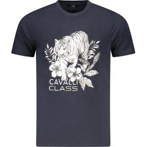 Cavalli Class Pánske Tričko S Krátkym Rukávom Modré Modrá L Cavalli Class Pánske Tričko S Krátkym Rukávom Modré Modrá L