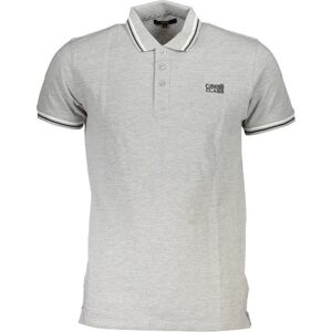 Cavalli Class Pánske Polo Tričko Šedá M Cavalli Class Pánske Polo Tričko Šedá M