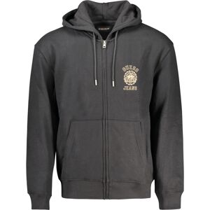 Pánska Mikina Guess Jeans Na Zips Čierna S Pánska Mikina Guess Jeans Na Zips Čierna S